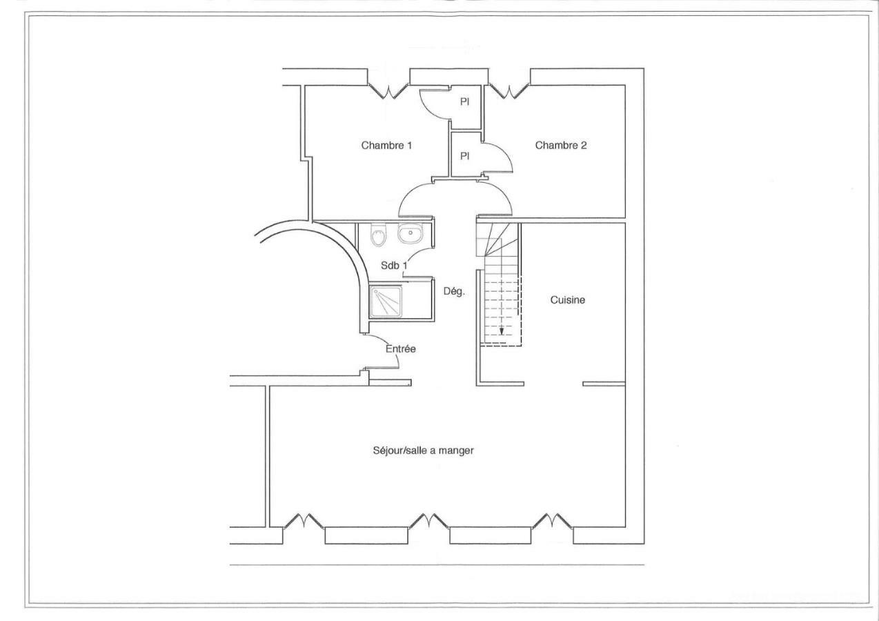 Duplex 120M2 Central Comedie Corum Climatisation Parking Montpellier Eksteriør bilde